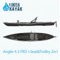 Самый горячий рыболовный катер 4.3 Sots Fishing Kayaks от Liker